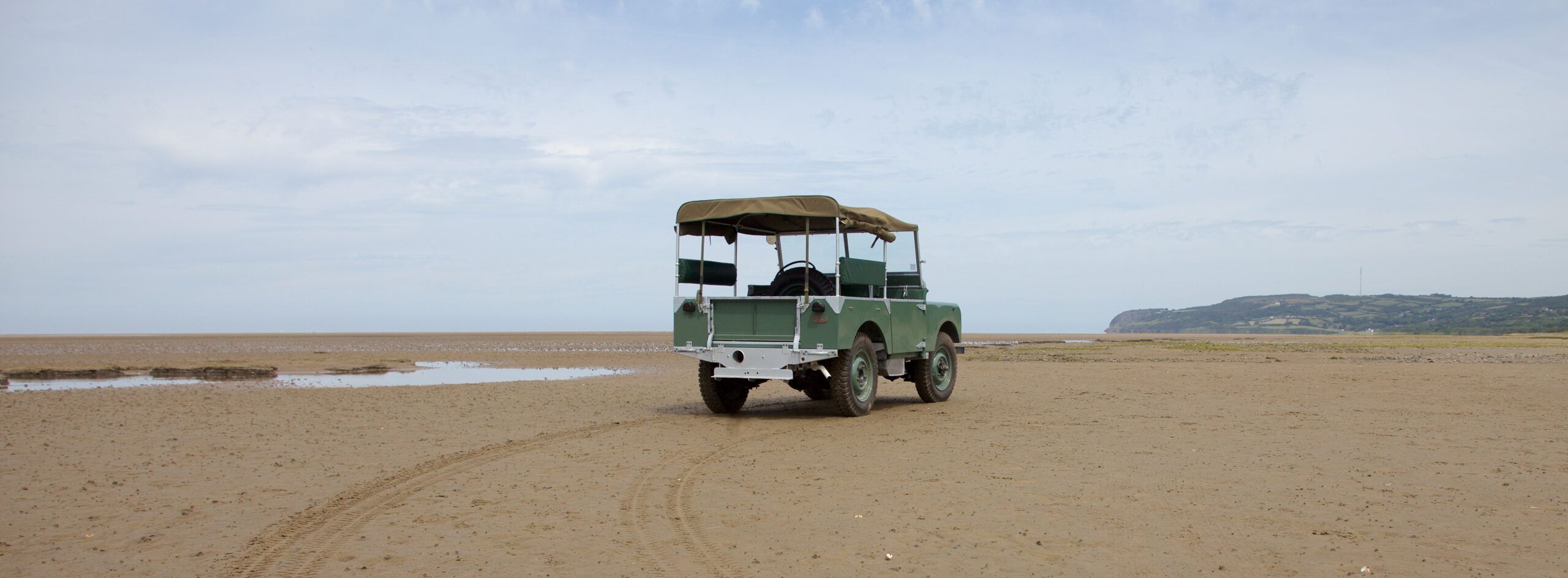 1948 Land Rover Series 1 on Red Wharf Bay