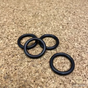 Set of 4 rubber sealing rings for the spark plug covers