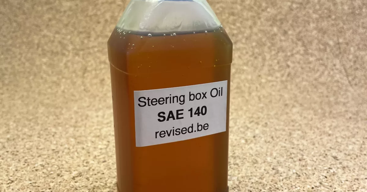 Steering box oil Revised.be