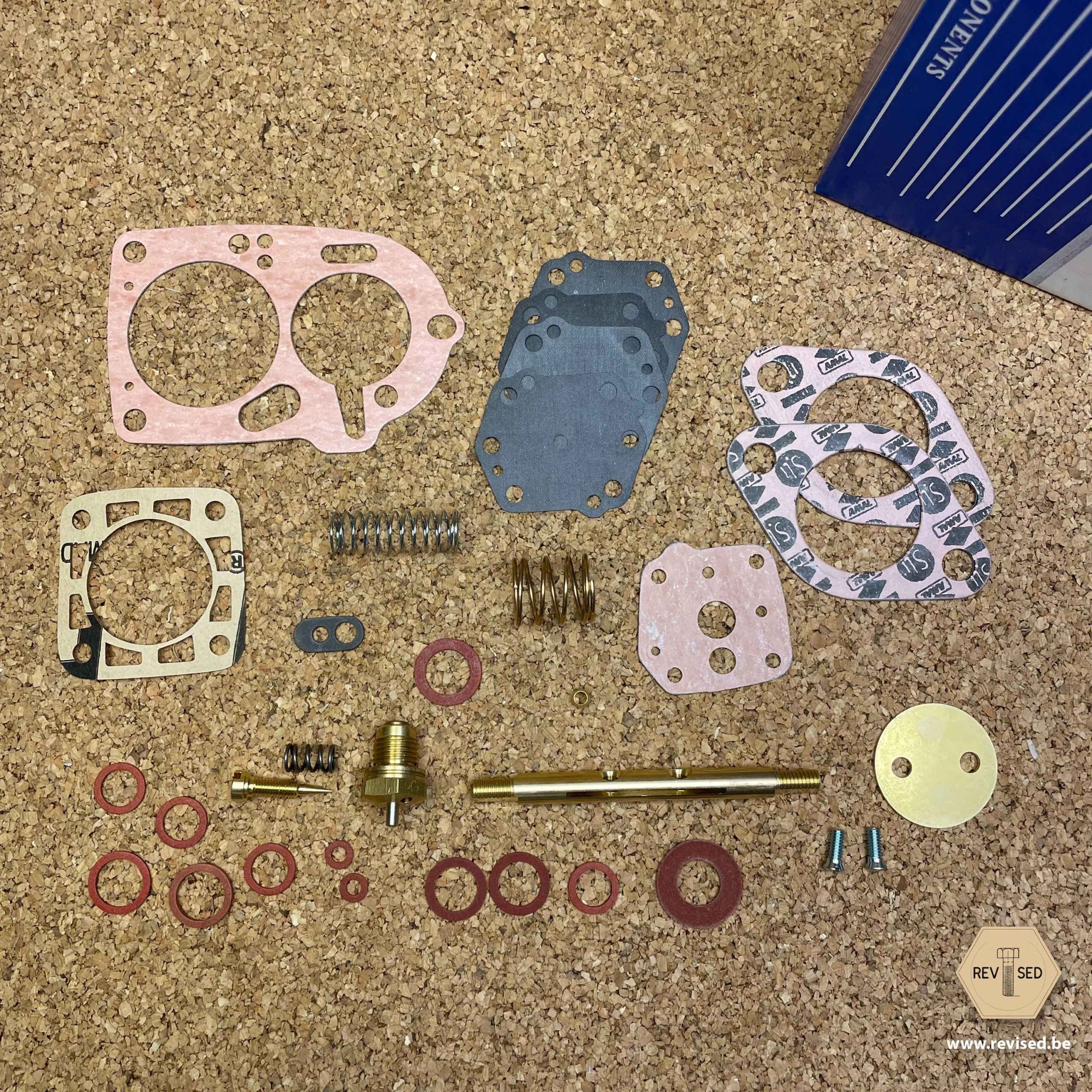 Service and repair kit for a Solex 32 PBI-2 carburettor