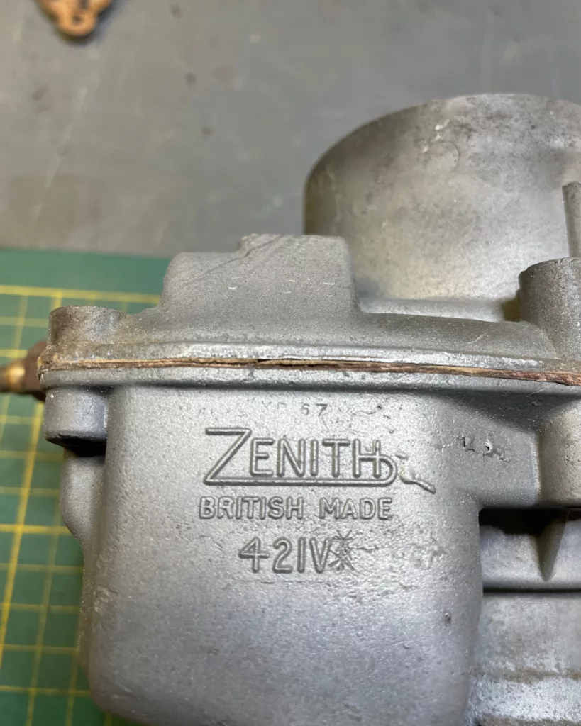 Zenith 42IV experimental carburettor